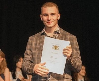 andrei, fiul mihaelei seiler, student la drept la